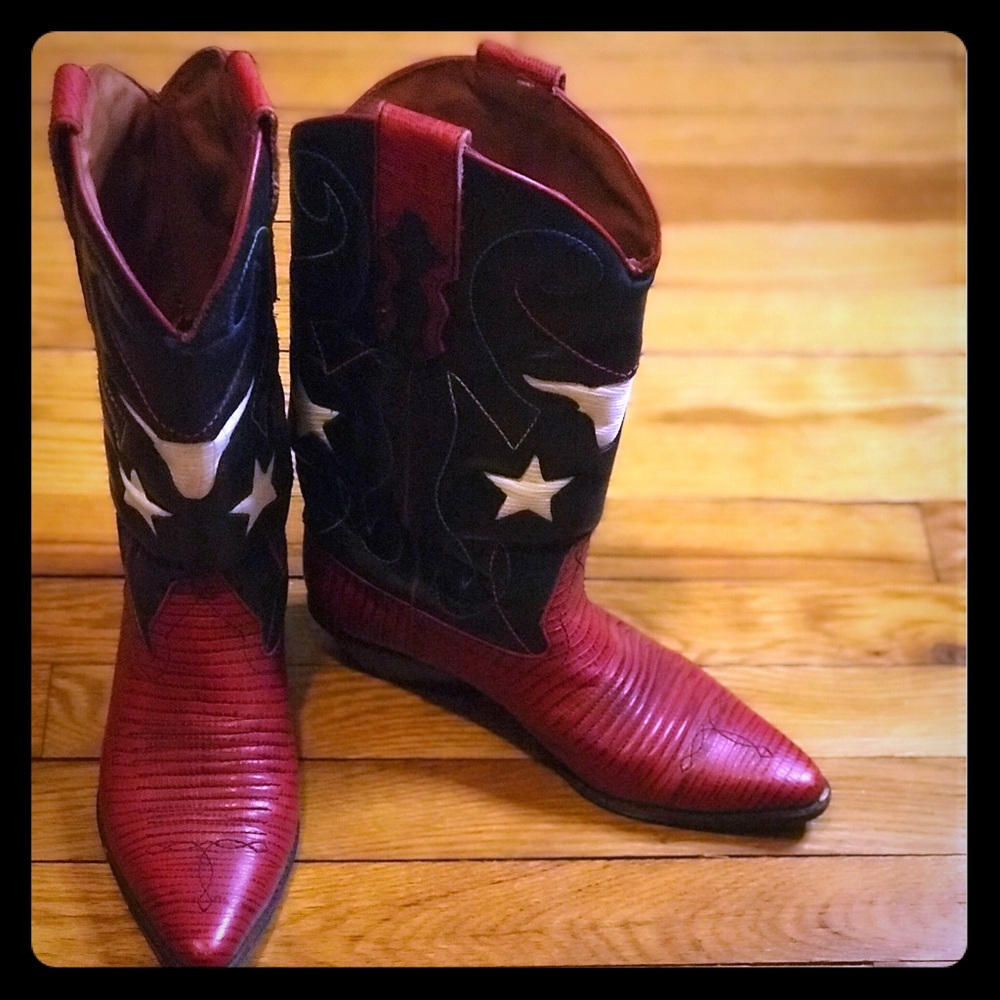 Nine West vintage cowboy boots